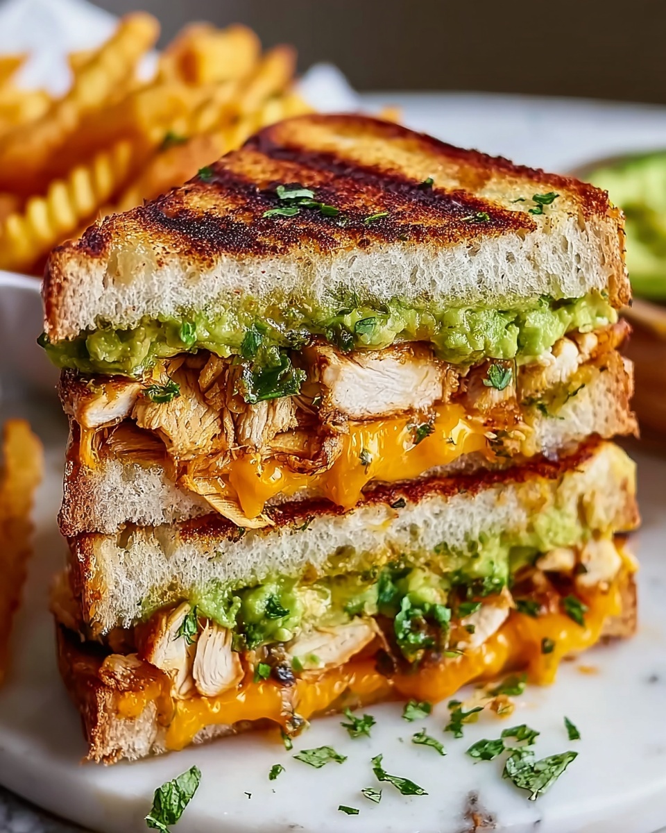 Chicken Avocado Melt Sandwich Recipe