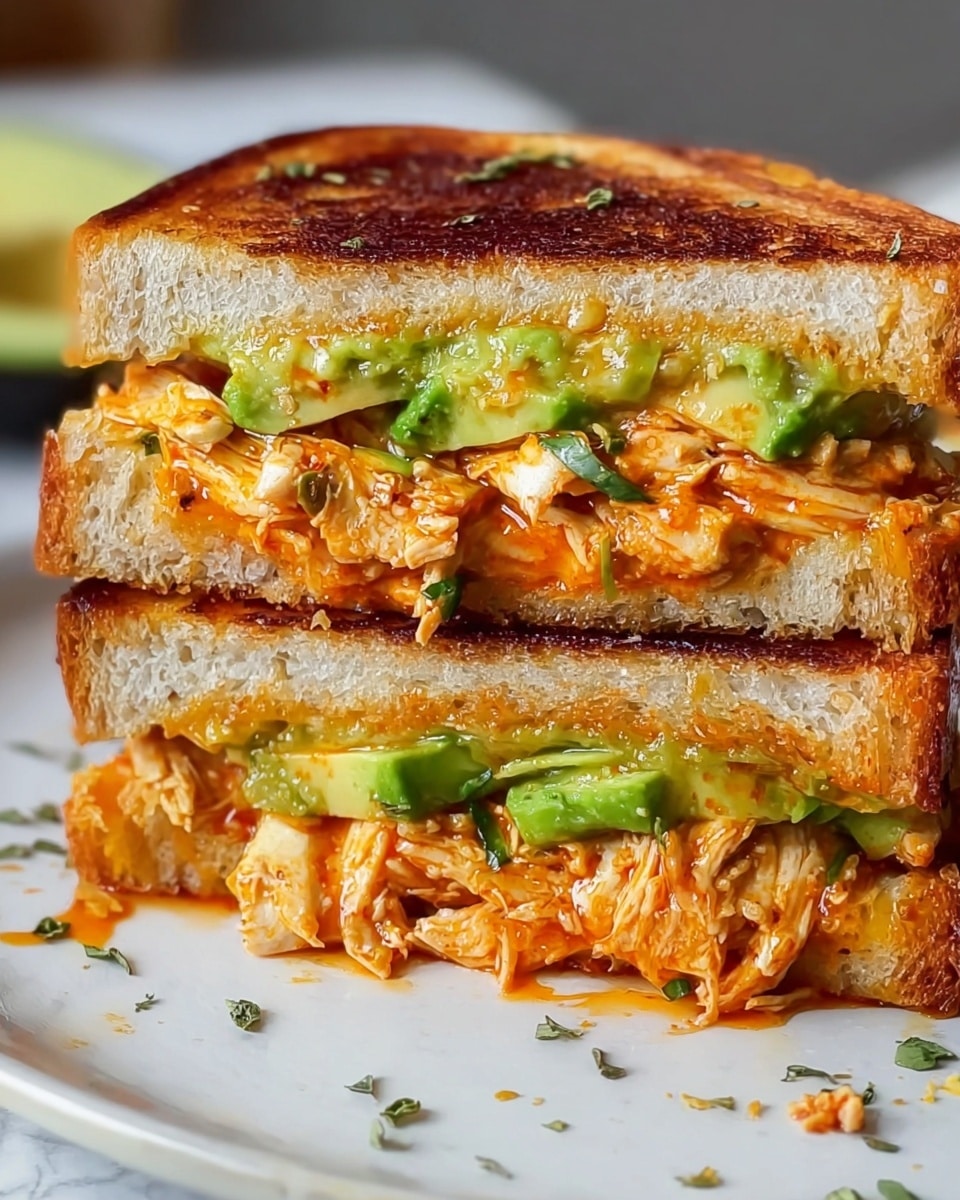 Chicken Avocado Melt Sandwich Recipe - Recipe Image