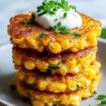Cheesy Corn Fritters Recipe