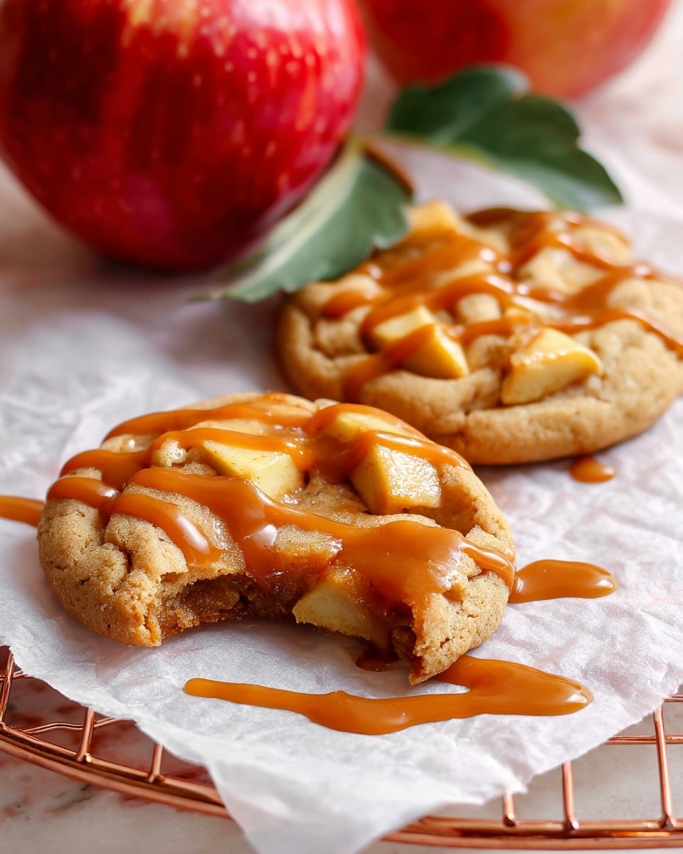 Caramel Apple Cookies Recipe