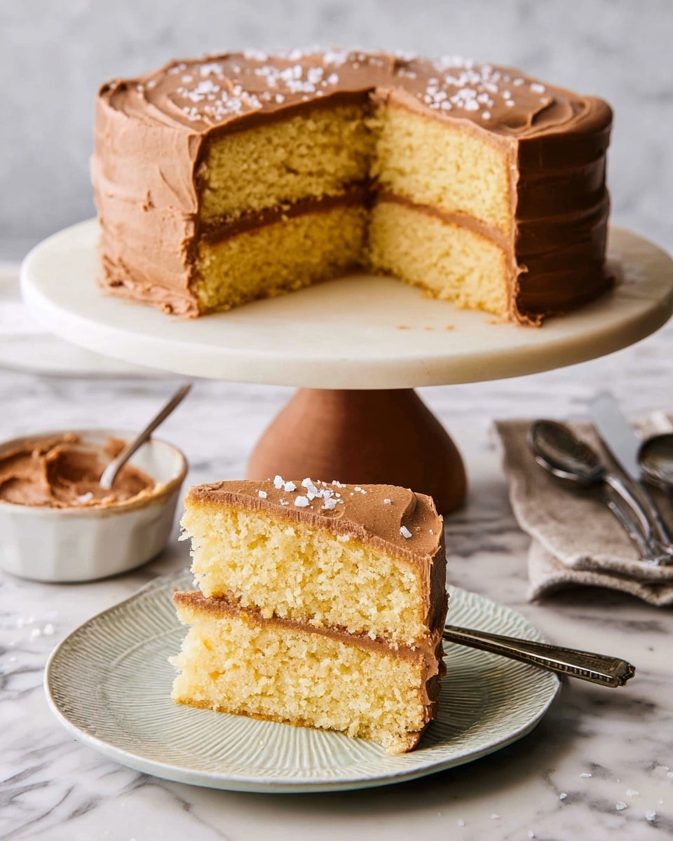 Cloud-Soft Salted Caramel Cake (Southern Style) Recipe