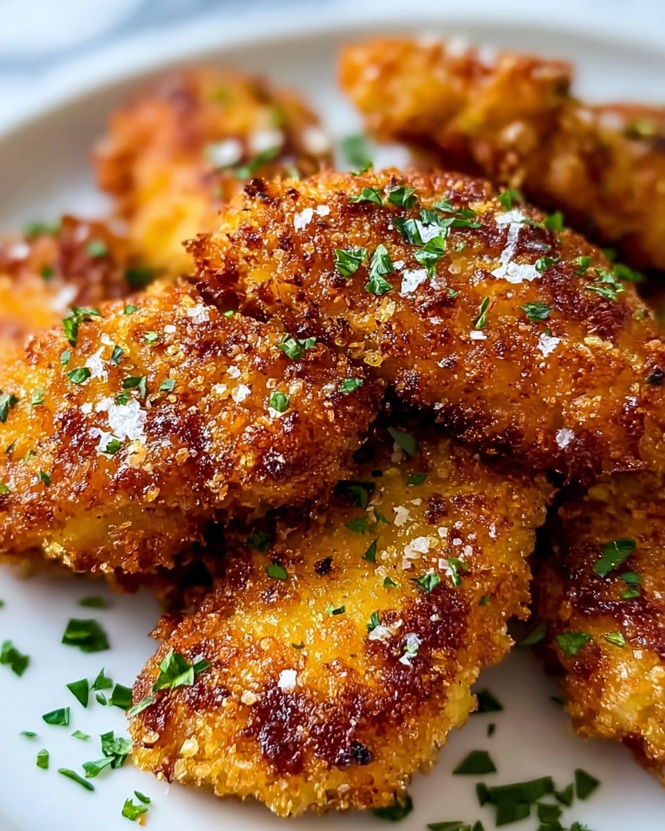 Crispy Baked Chicken Tenders Recipe - Recipe Image