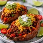 Easy Taco Stuffed Sweet Potatoes Recipe