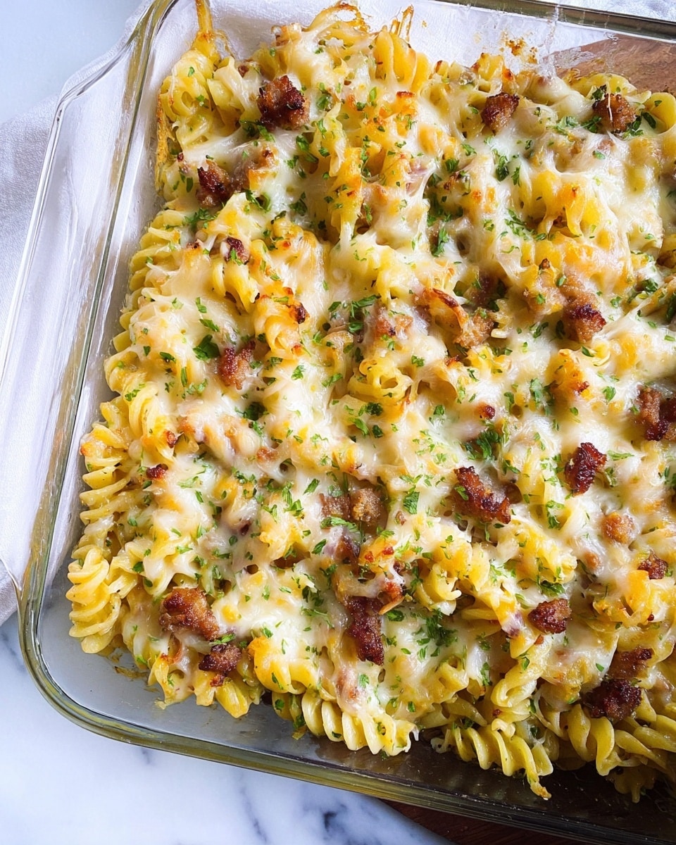 Chicken Bacon Ranch Pasta Bake Recipe
