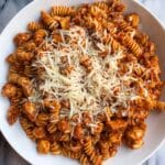 Garlic Parmesan Healthy Chicken Pasta Recipe