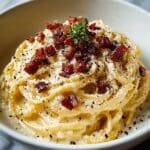 Classic Bacon Carbonara Pasta (Quick & Easy) Recipe