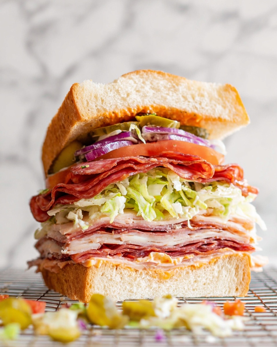 Italian Grinder Salad Sandwich (TikTok Viral Recipe) Recipe