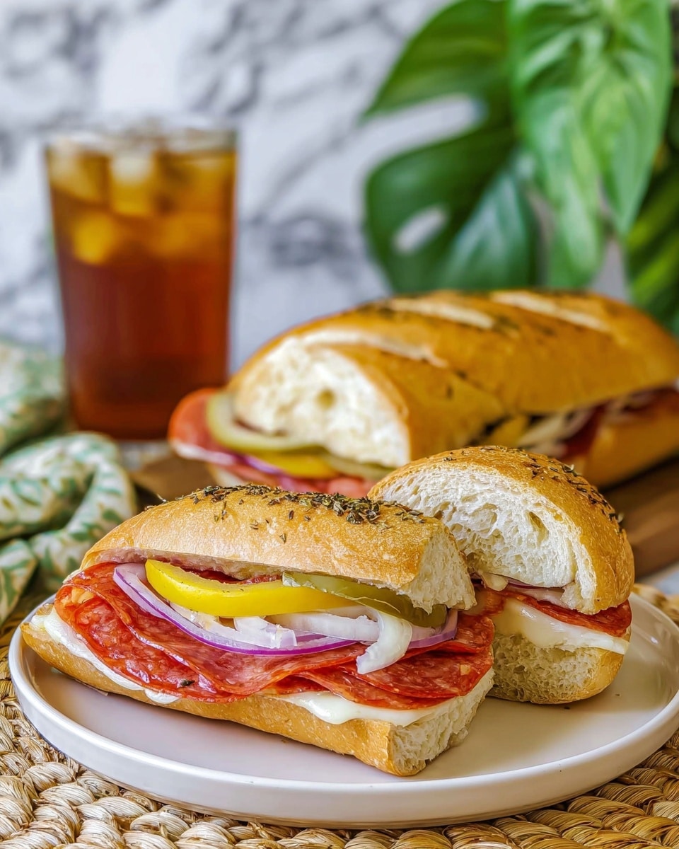 Baked Italian Subs Recipe