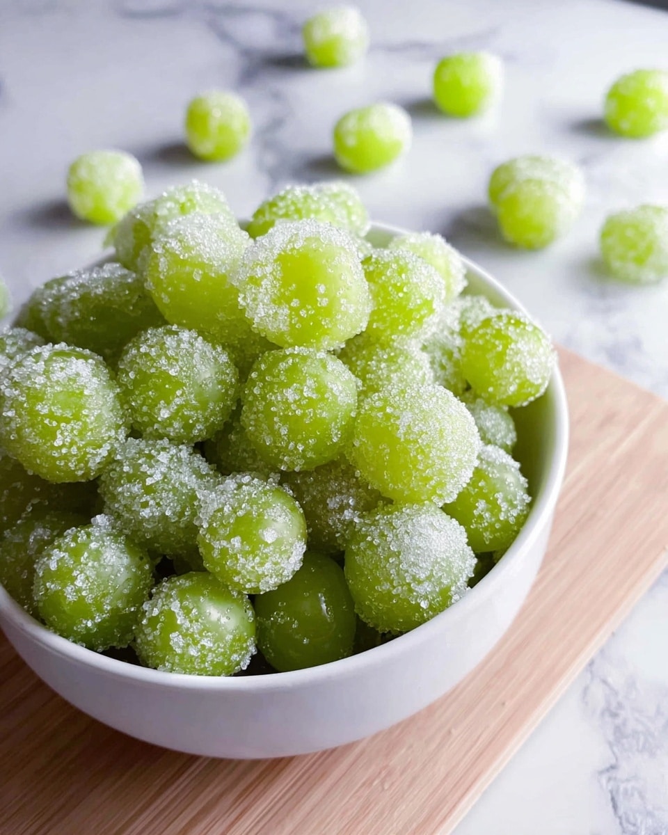 Sour Frozen Candy Grapes Recipe