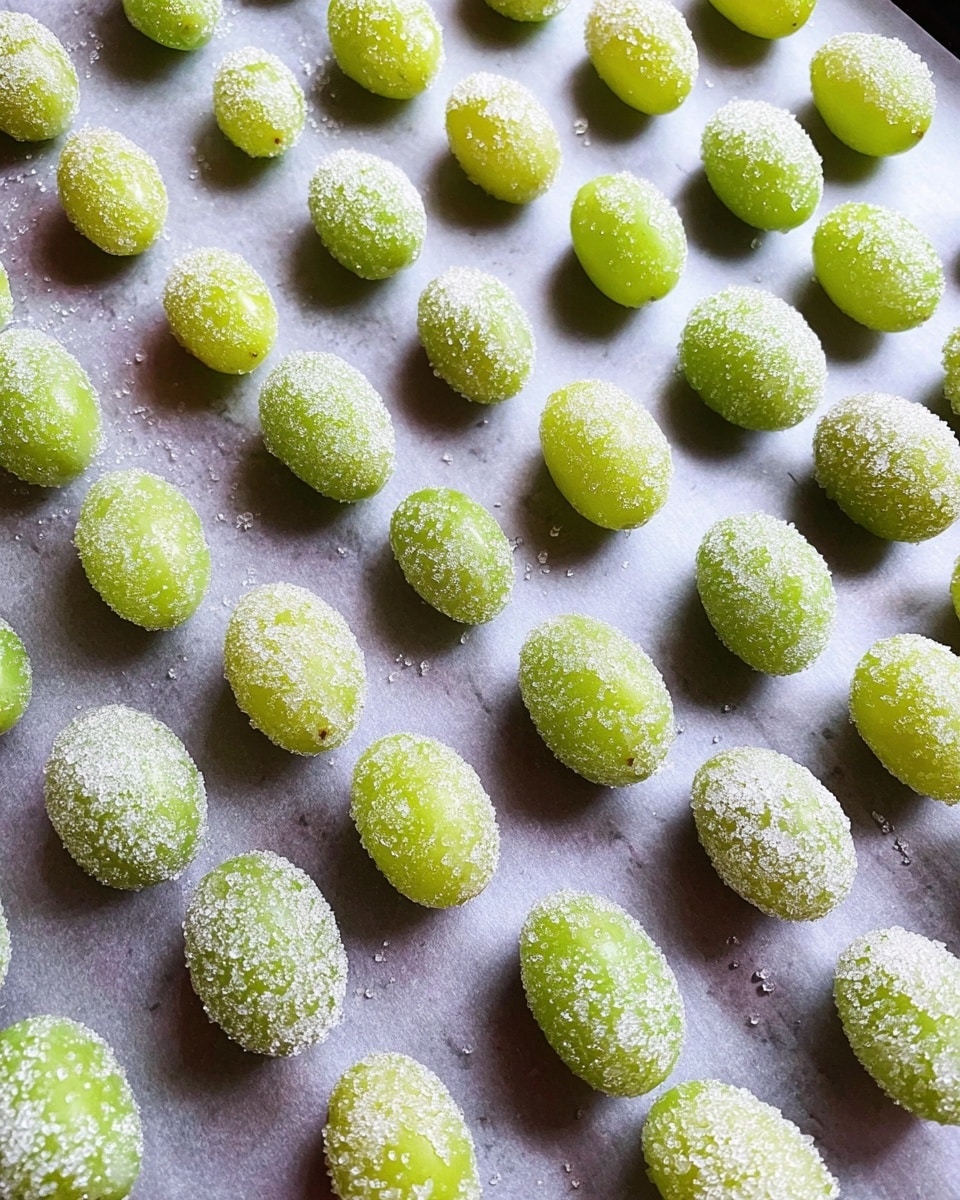 Sour Frozen Candy Grapes Recipe - Recipe Image