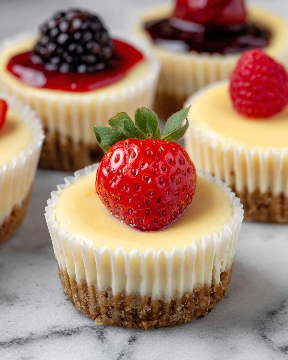 Easy Mini Cheesecakes Recipe