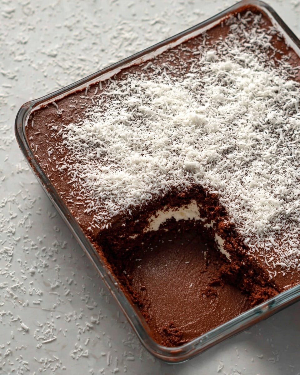 Dark Chocolate Mousse Brownies Recipe