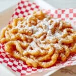 Easy Funnel Cake with Pancake Mix Recipe