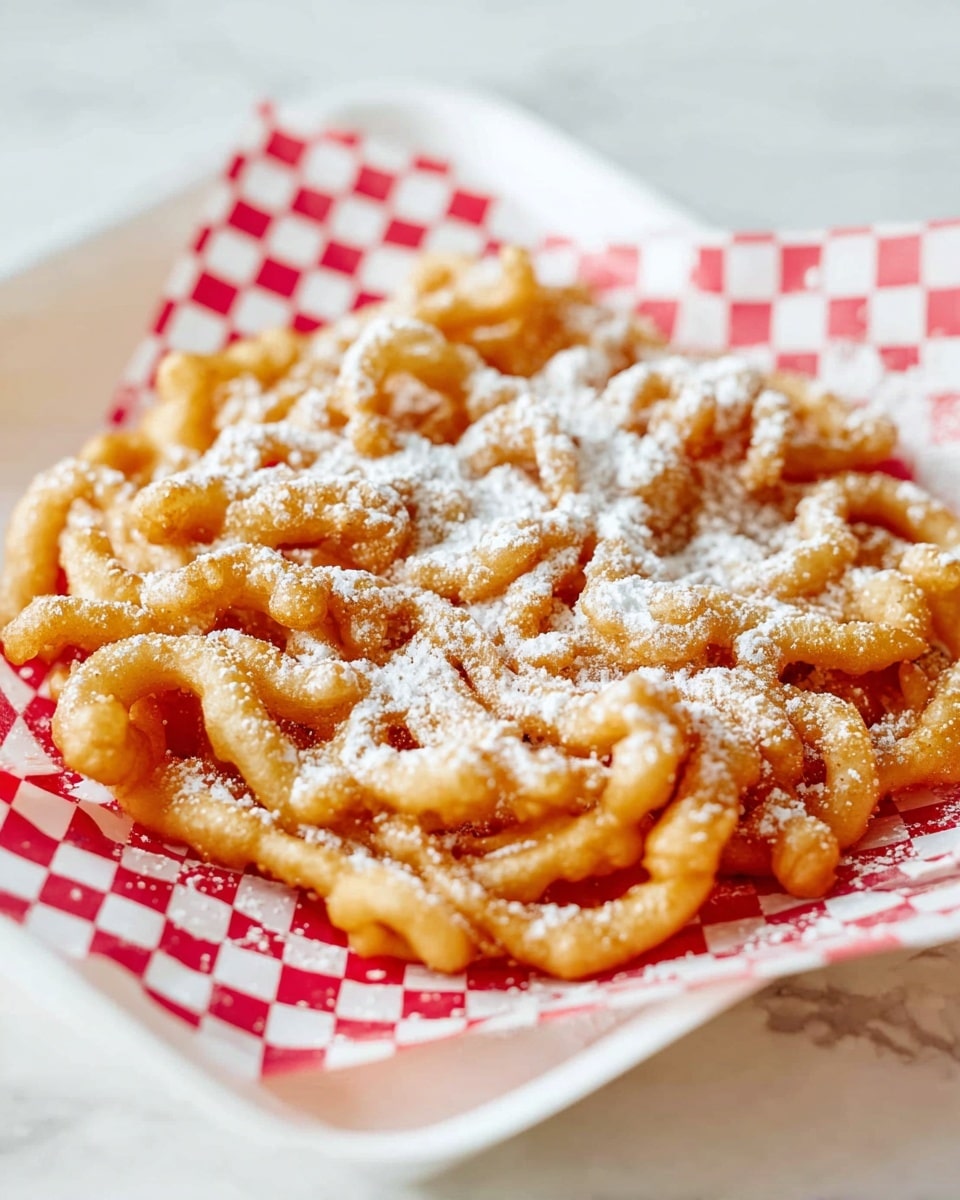 Easy Funnel Cake with Pancake Mix Recipe