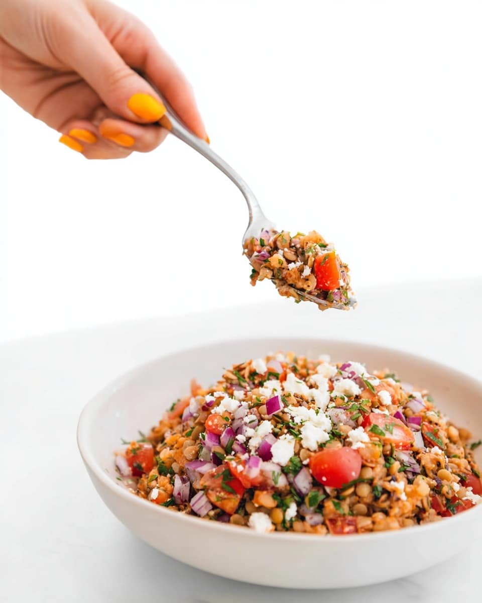 Farro Greek Salad with Feta and Dill Recipe
