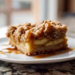 Salted Caramel Apple Crumble Bars Recipe