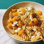 Baked Feta and Butternut Squash Pasta with Sage and Garlic Recipe