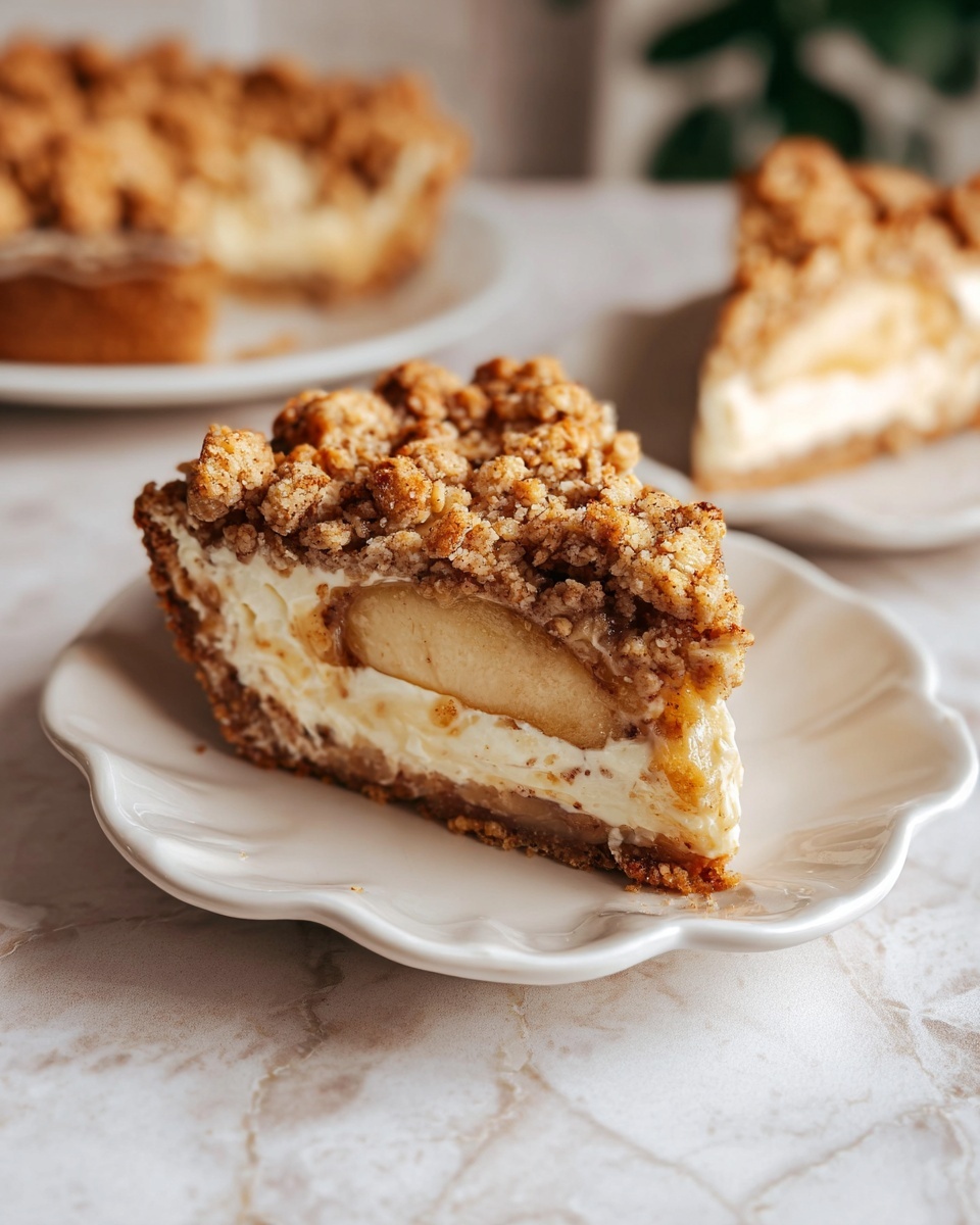 Apple Crumble Cheesecake Recipe