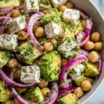 Chickpea Feta Avocado Salad Recipe