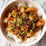 Honey Garlic Slow Cooker Chicken Thighs Recipe