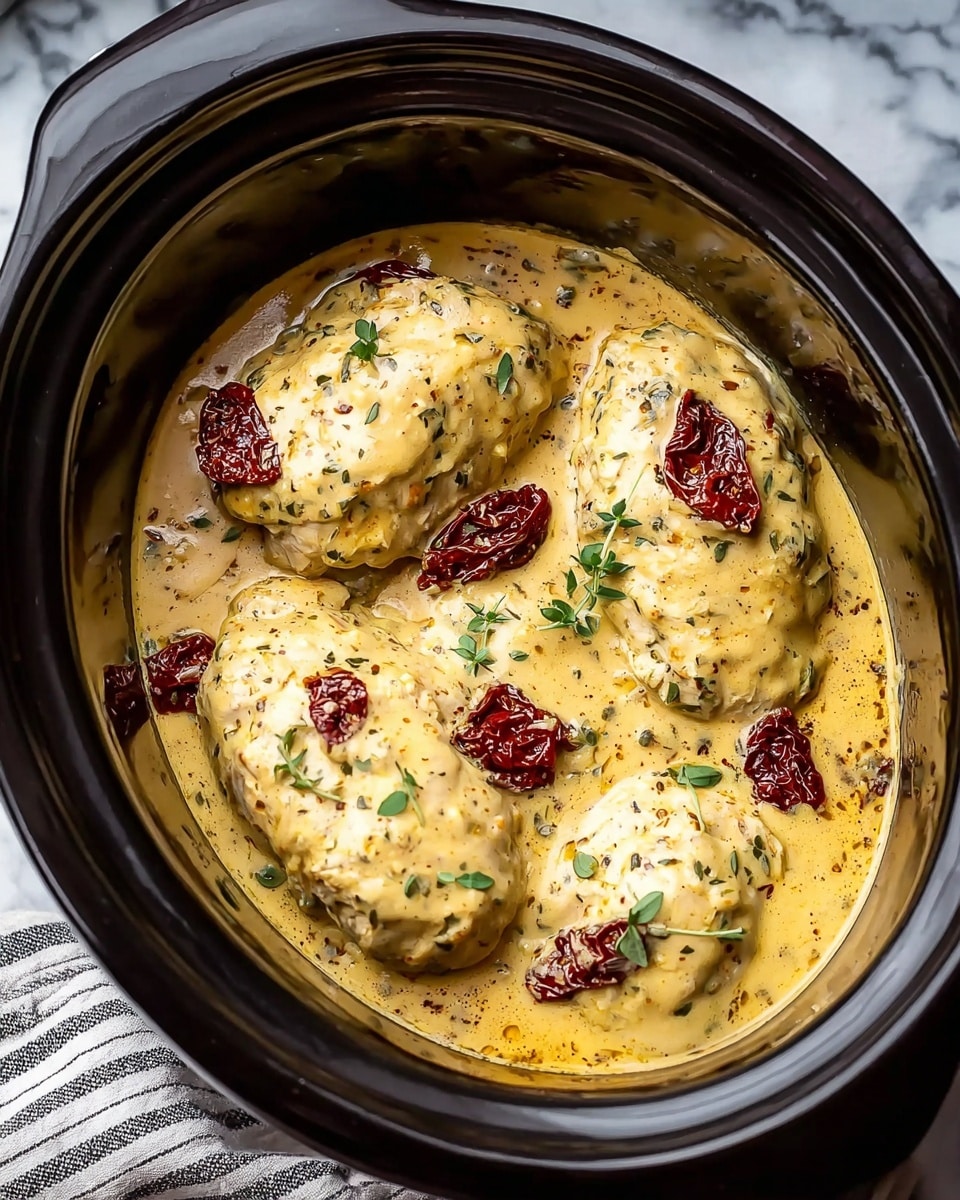 Dump & Go Crockpot Marry Me Chicken Recipe