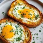 Egg and Cheese Toasts with Herbs Recipe