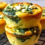 Egg Muffins with Spinach and Feta Recipe