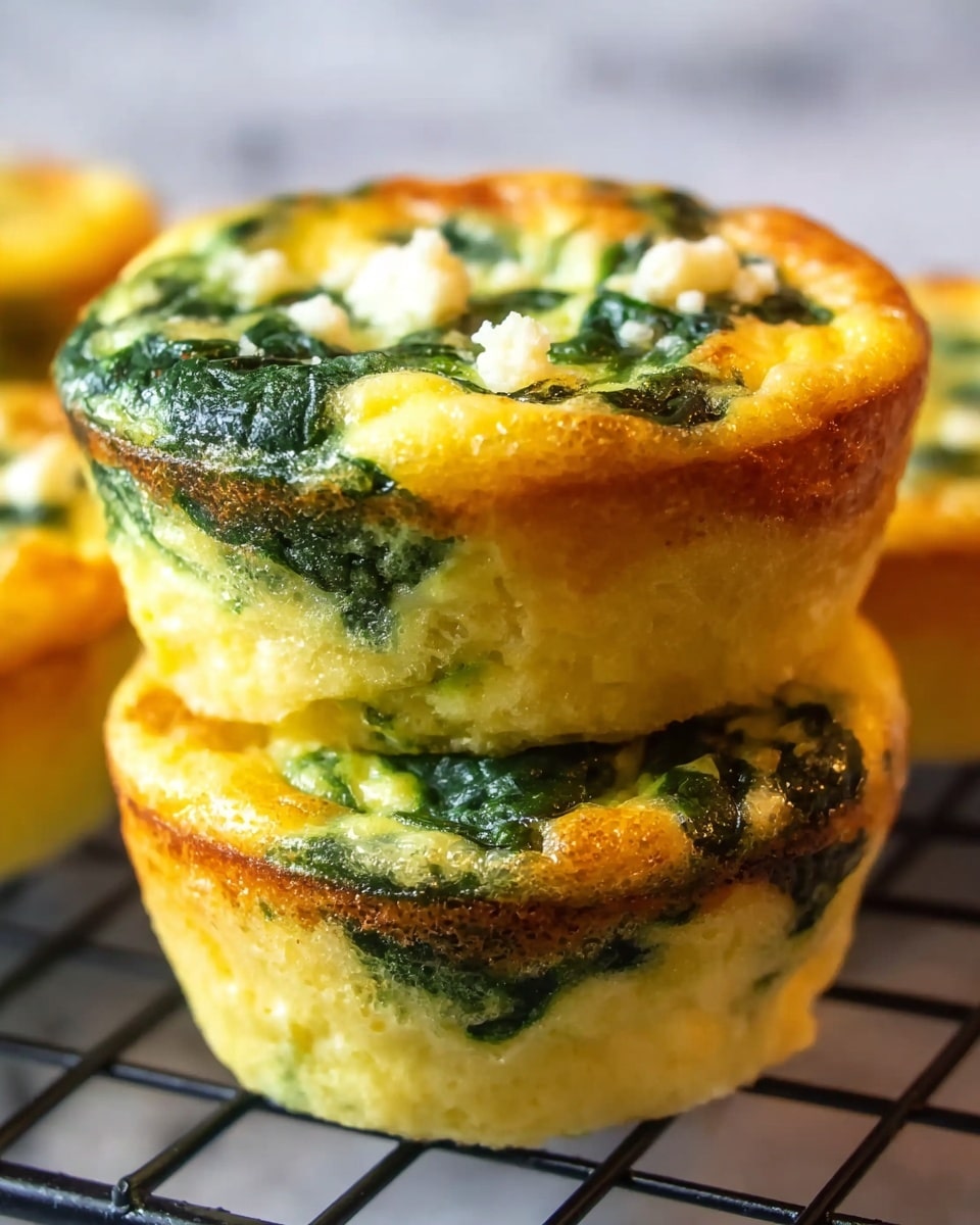 Egg Muffins with Spinach and Feta Recipe