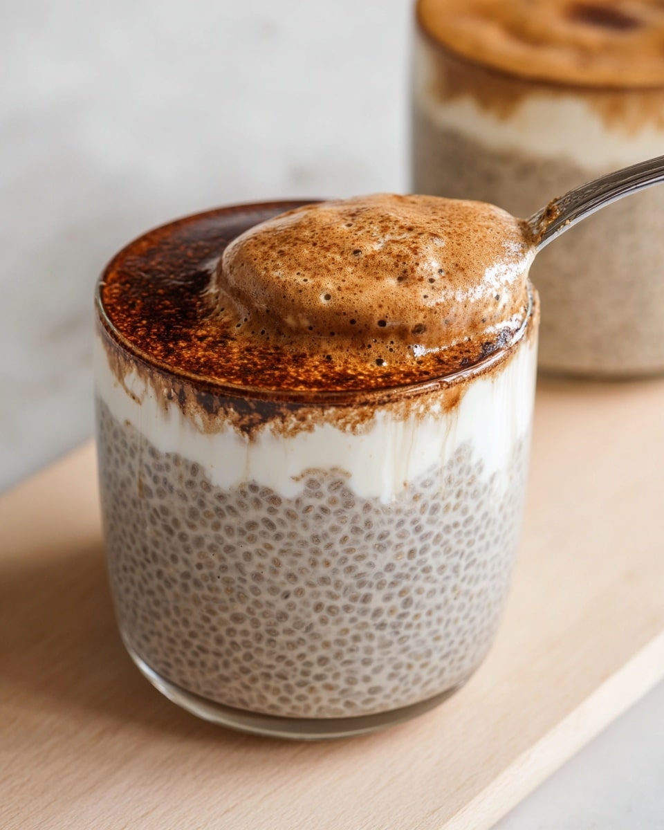 Tiramisu Chia Pudding (Healthy Breakfast Recipe) Recipe