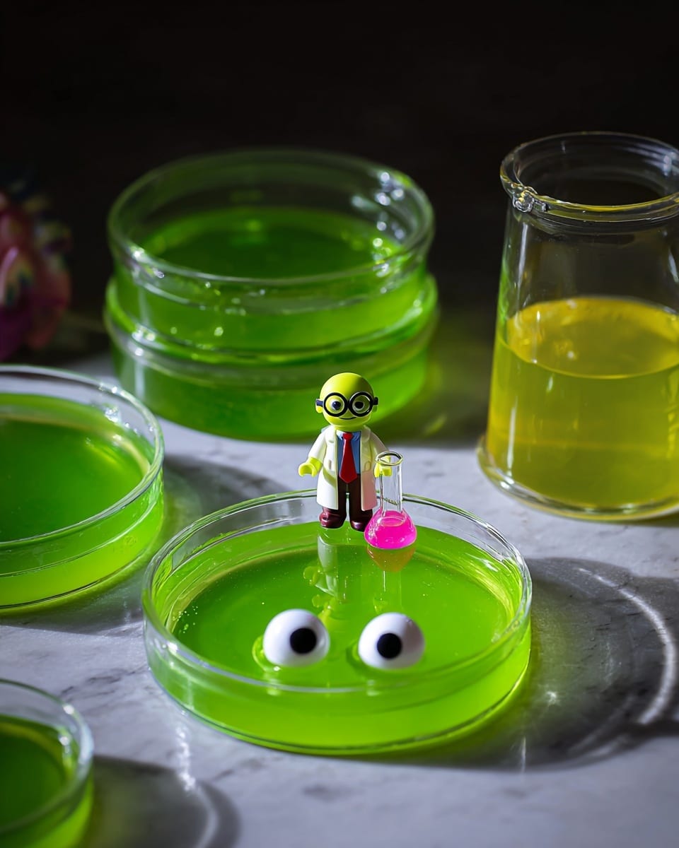 Petri Dish Jello Shots Recipe - Recipe Image