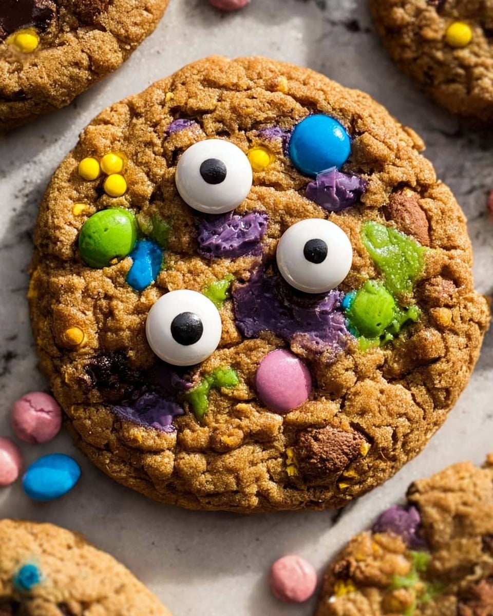 Small Batch Gooey Monster Eye Cookies (Flourless, High Protein) Recipe - Recipe Image