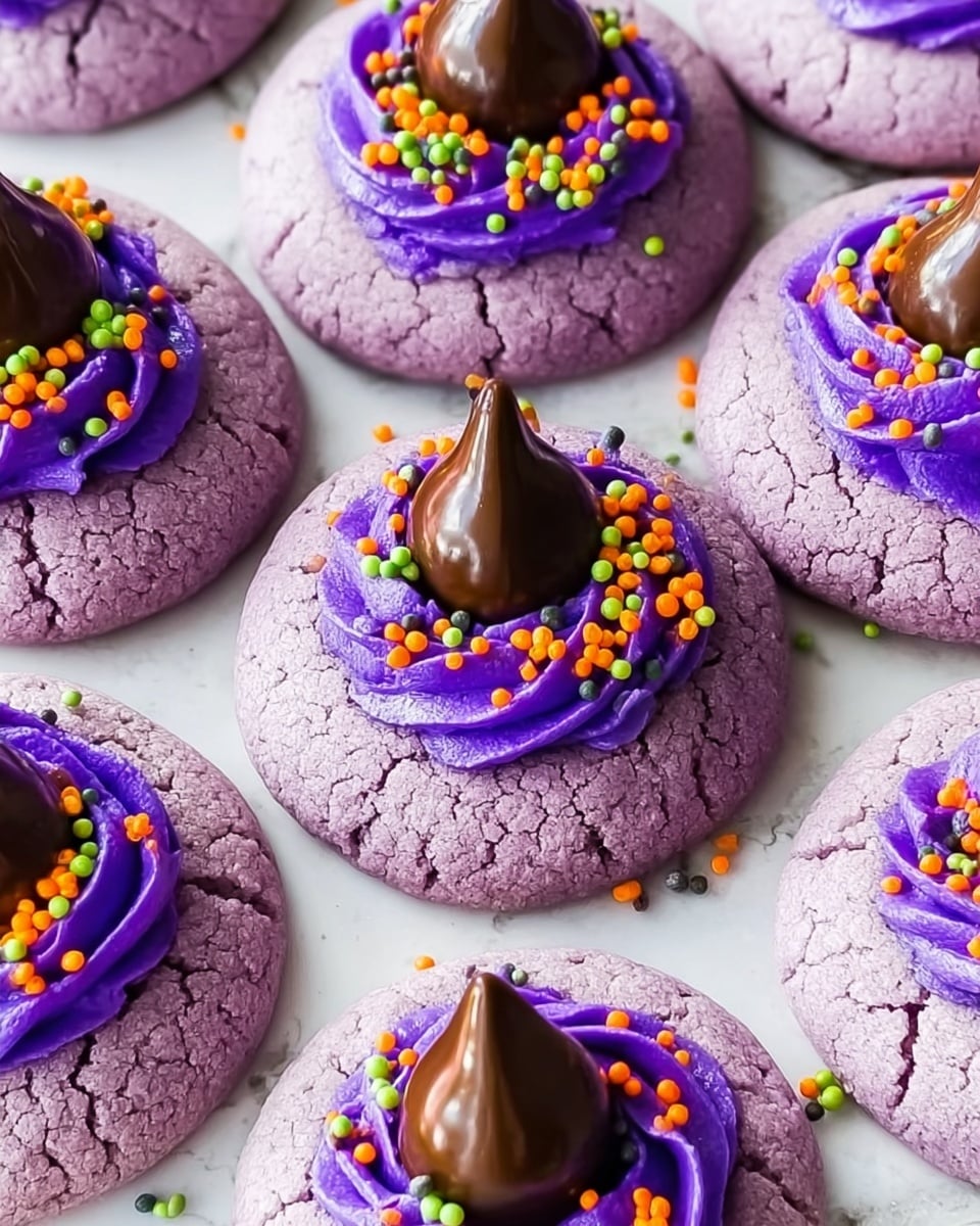 Witch Hat Cookies Recipe - Recipe Image