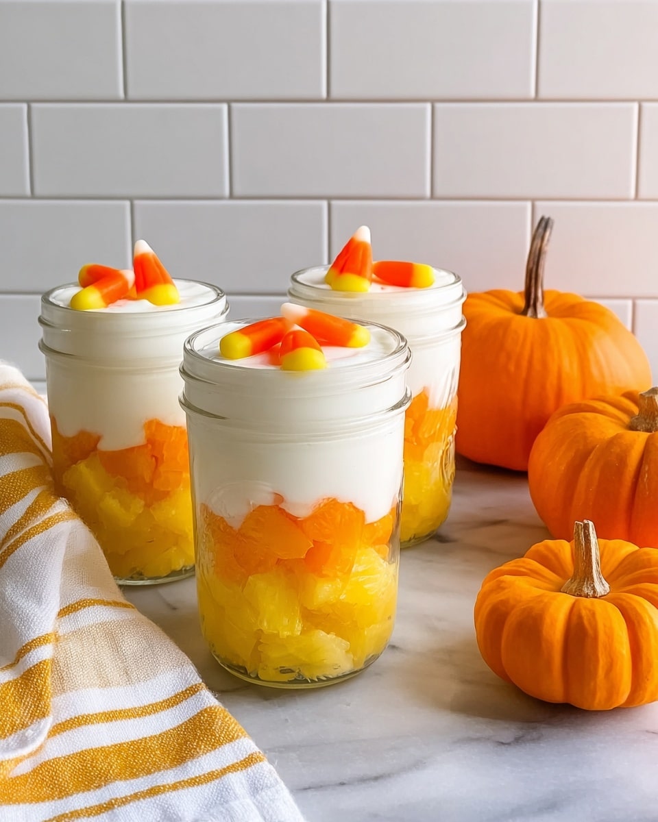 Best Candy Corn Parfait Recipe