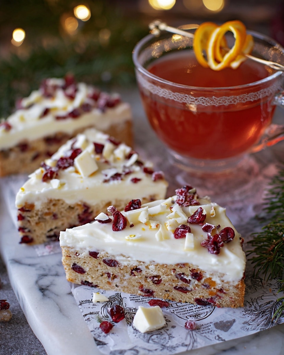 Starbucks Copycat Cranberry Bliss Bars Recipe - Recipe Image