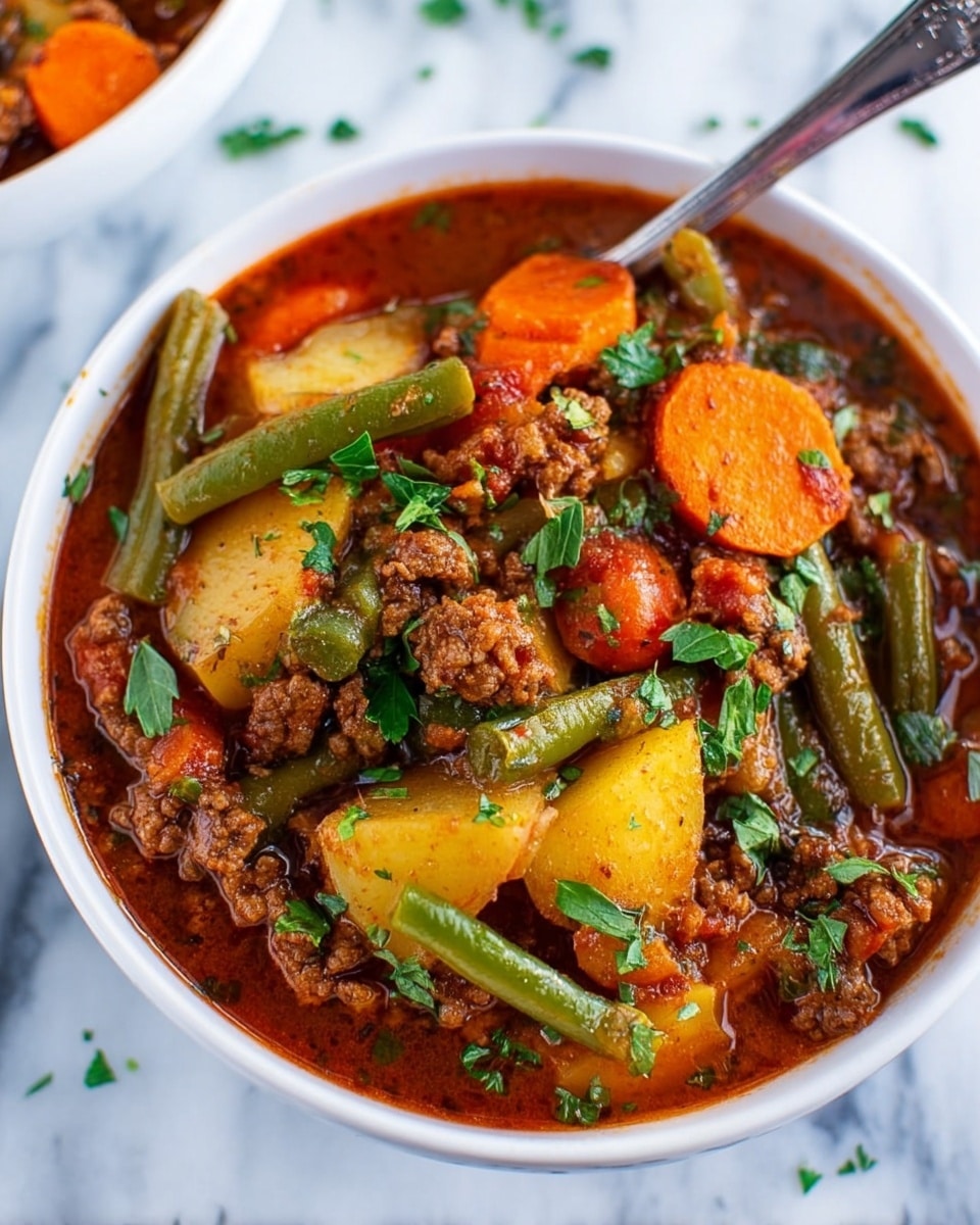 Loaded Hamburger Soup Recipe