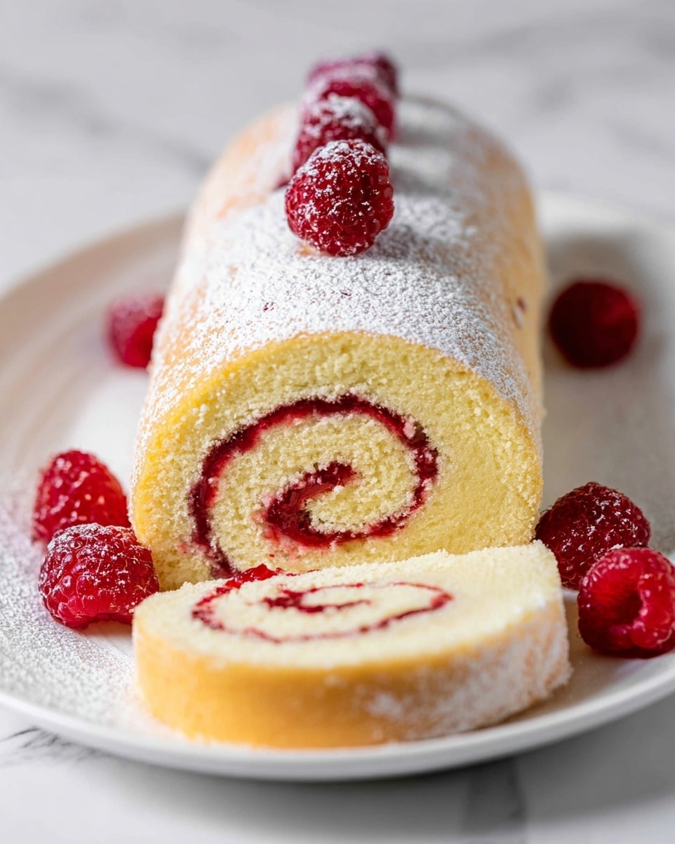 Bakery Swiss Roll Cake Recipe