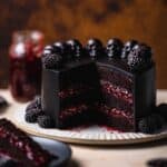 Spooky Black Velvet Halloween Cake Recipe