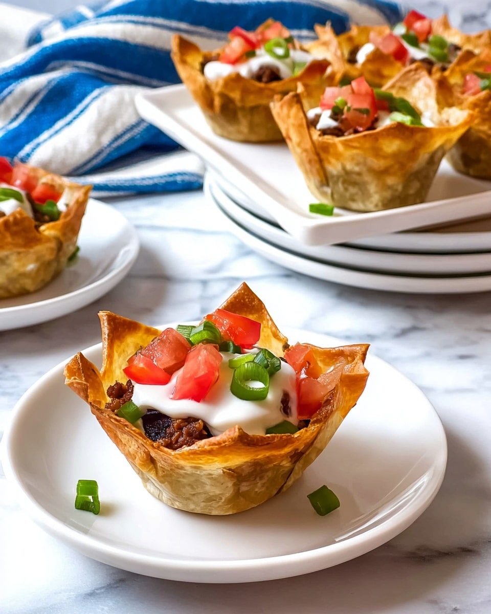 Tasty Taco Cups Recipe