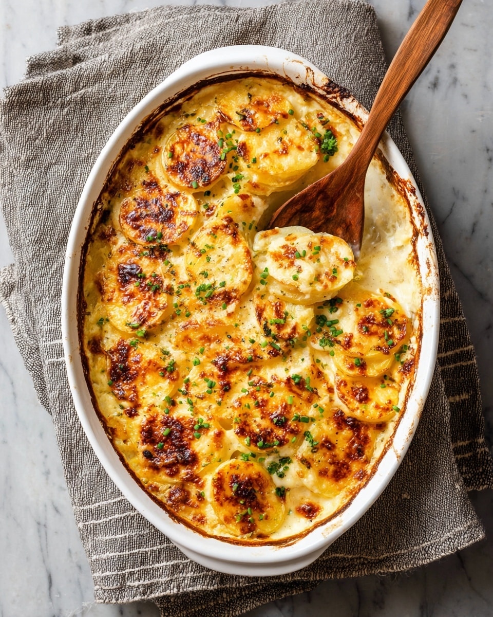 Cheesy Scalloped Potatoes Recipe