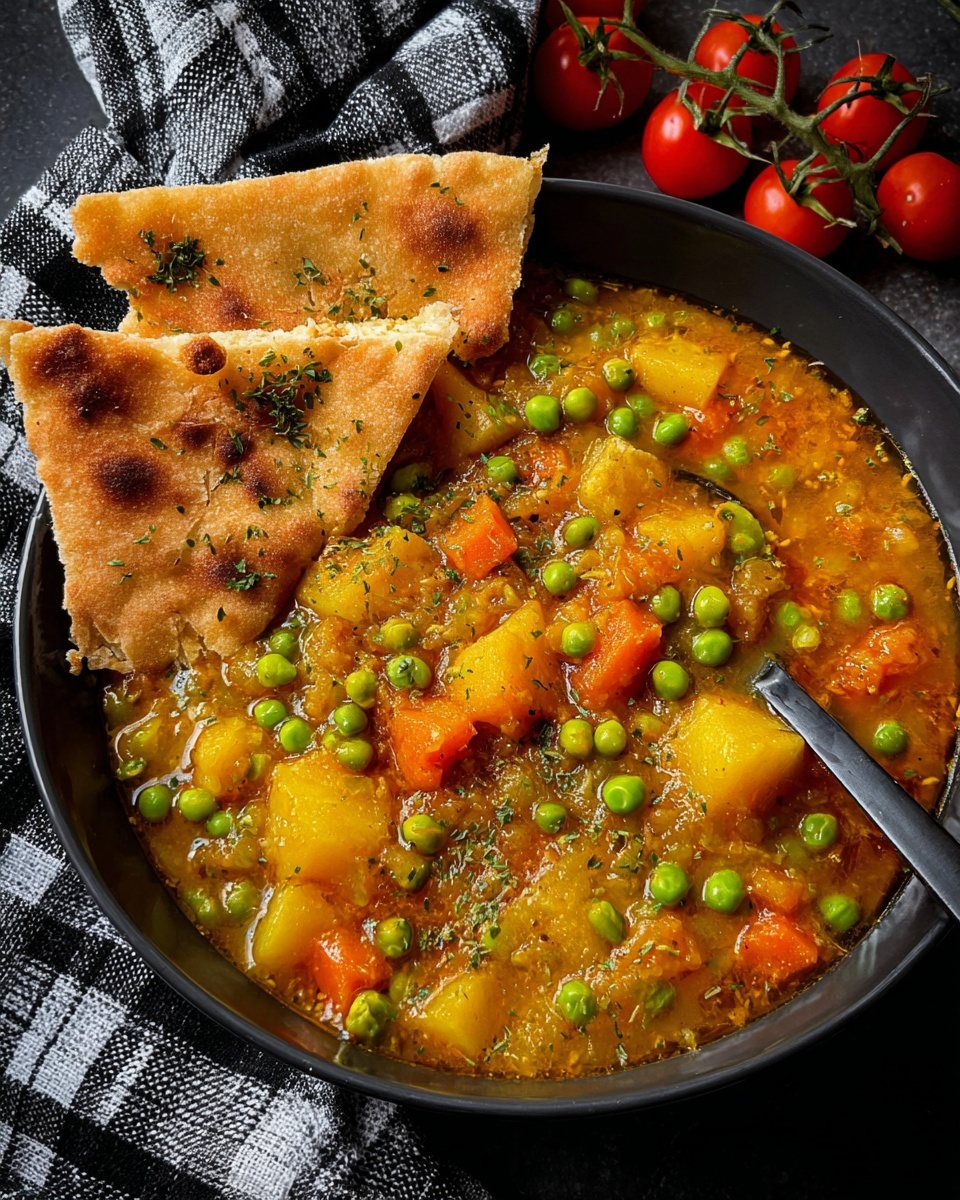 Greek Peas Stew with Potatoes (Arakas Latheros) Recipe - Recipe Image