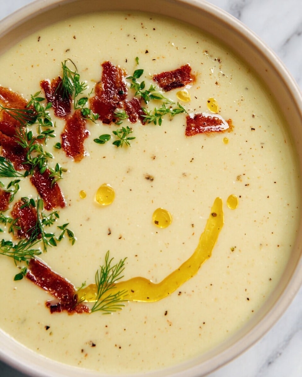 Easy Roasted Garlic Soup Recipe - Recipe Image
