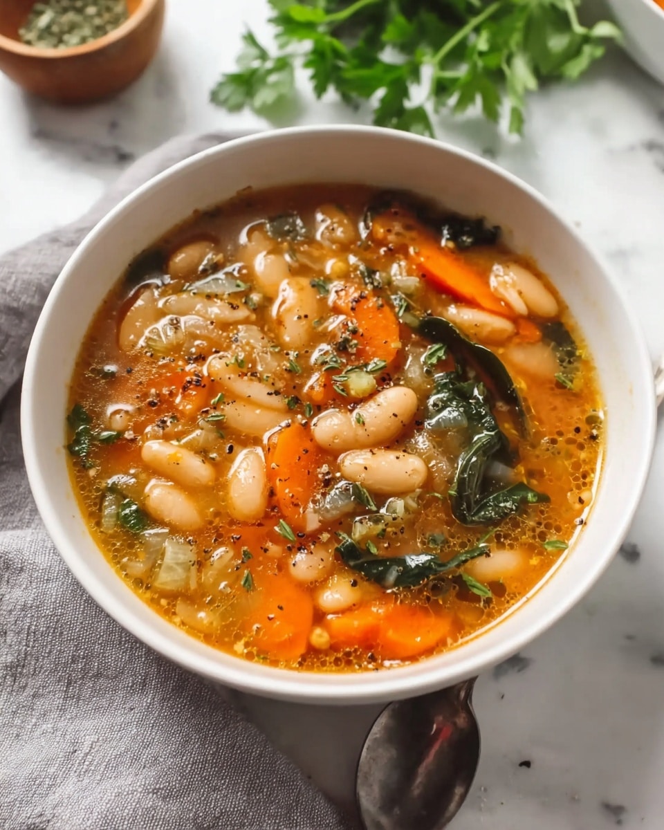Cozy White Bean Soup Recipe