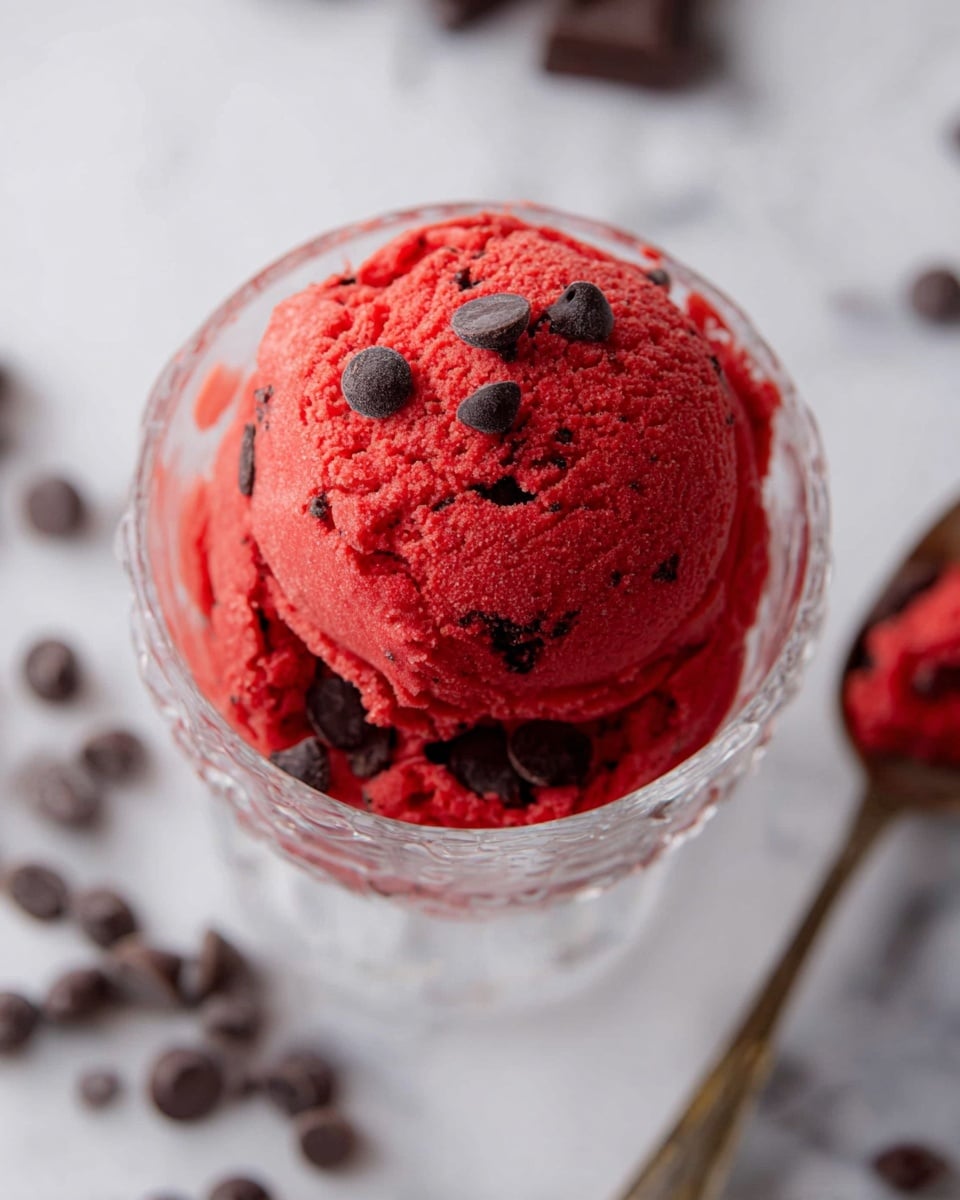 Red Velvet Edible Cookie Dough Recipe