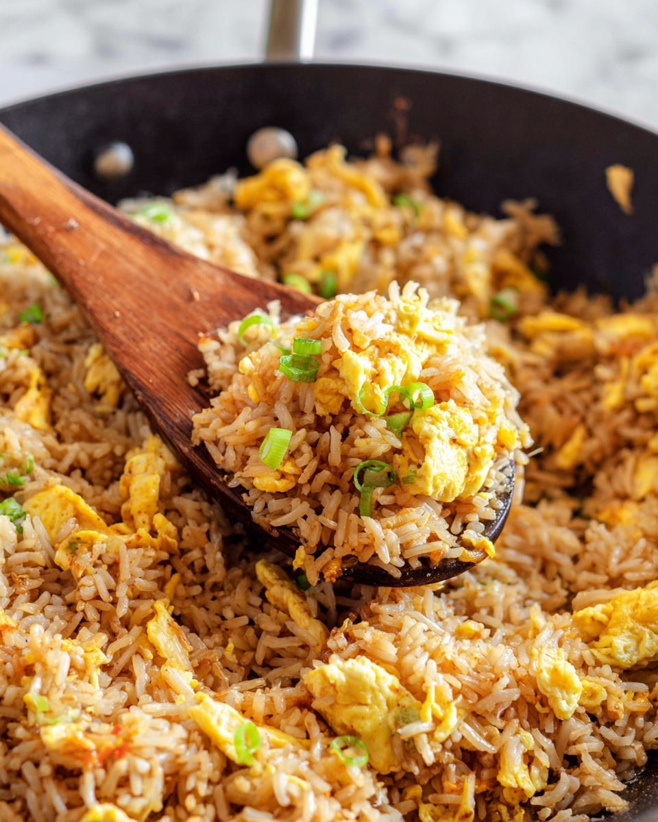 Spicy Egg Fried Rice Recipe - Recipe Image