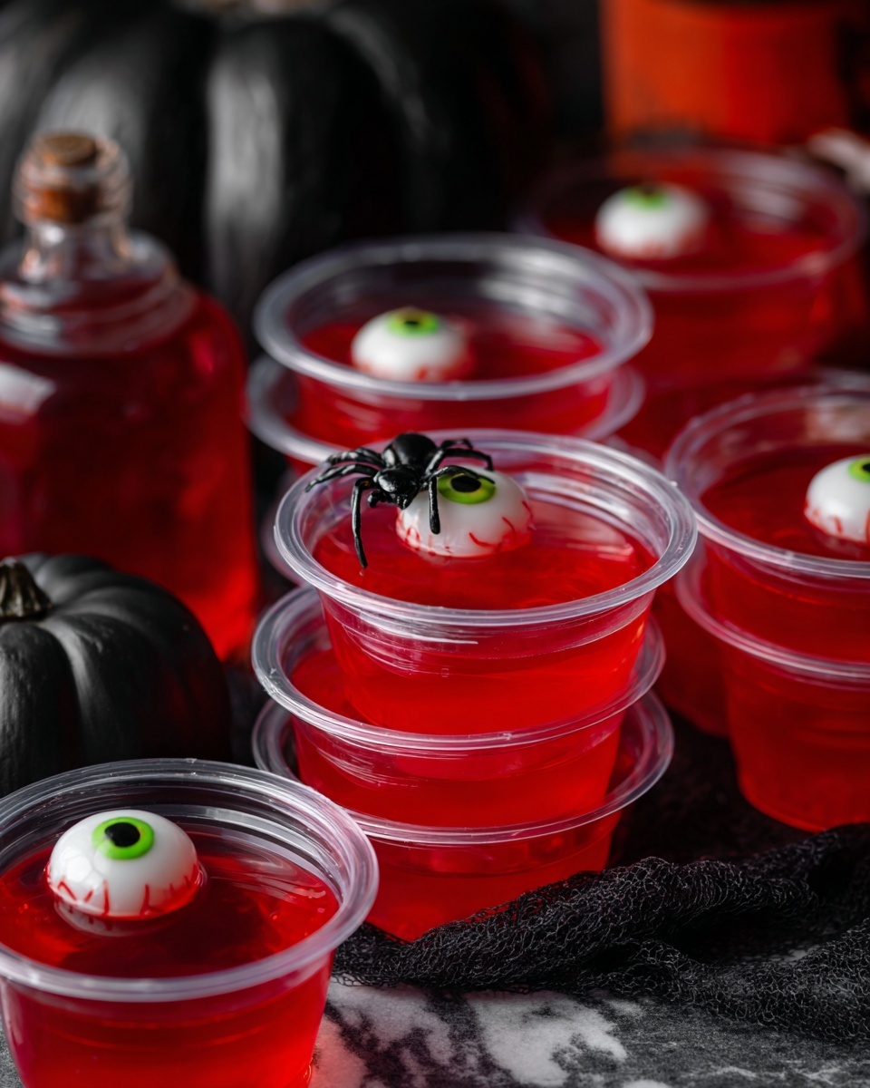 Halloween Eyeball Jello Shots Recipe - Recipe Image