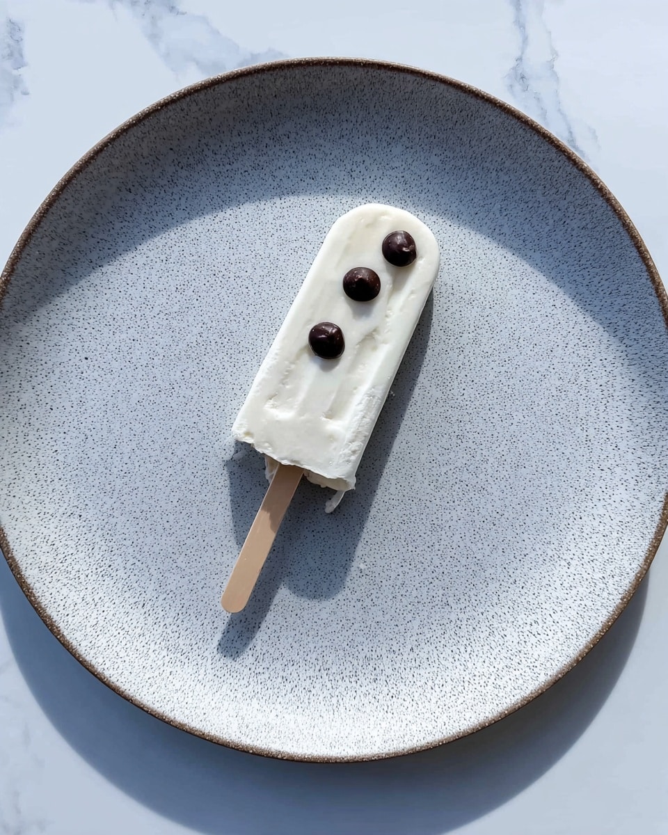 Spooky Boo-nana Popsicles Recipe - Recipe Image