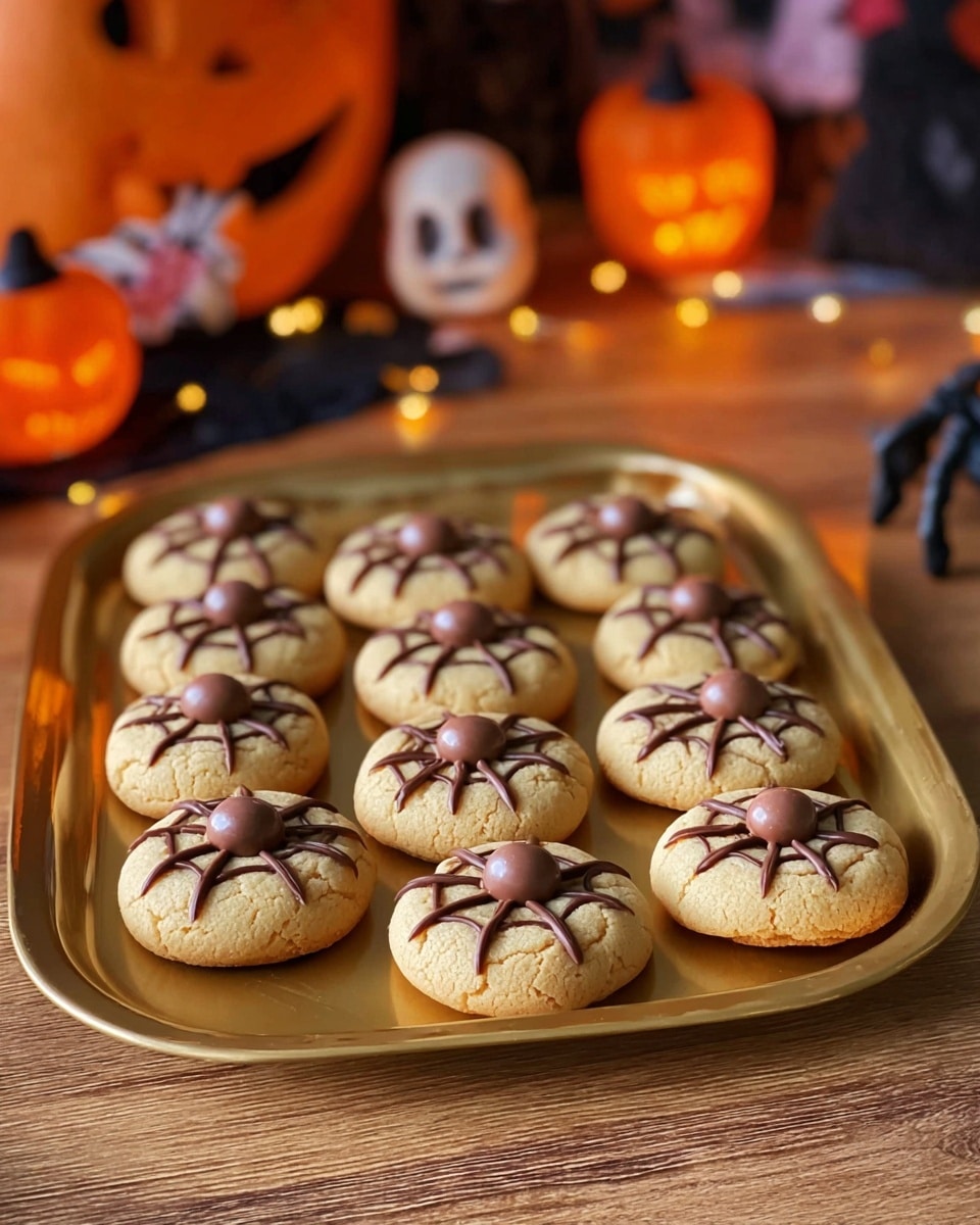 Halloween Spider Cookies Recipe