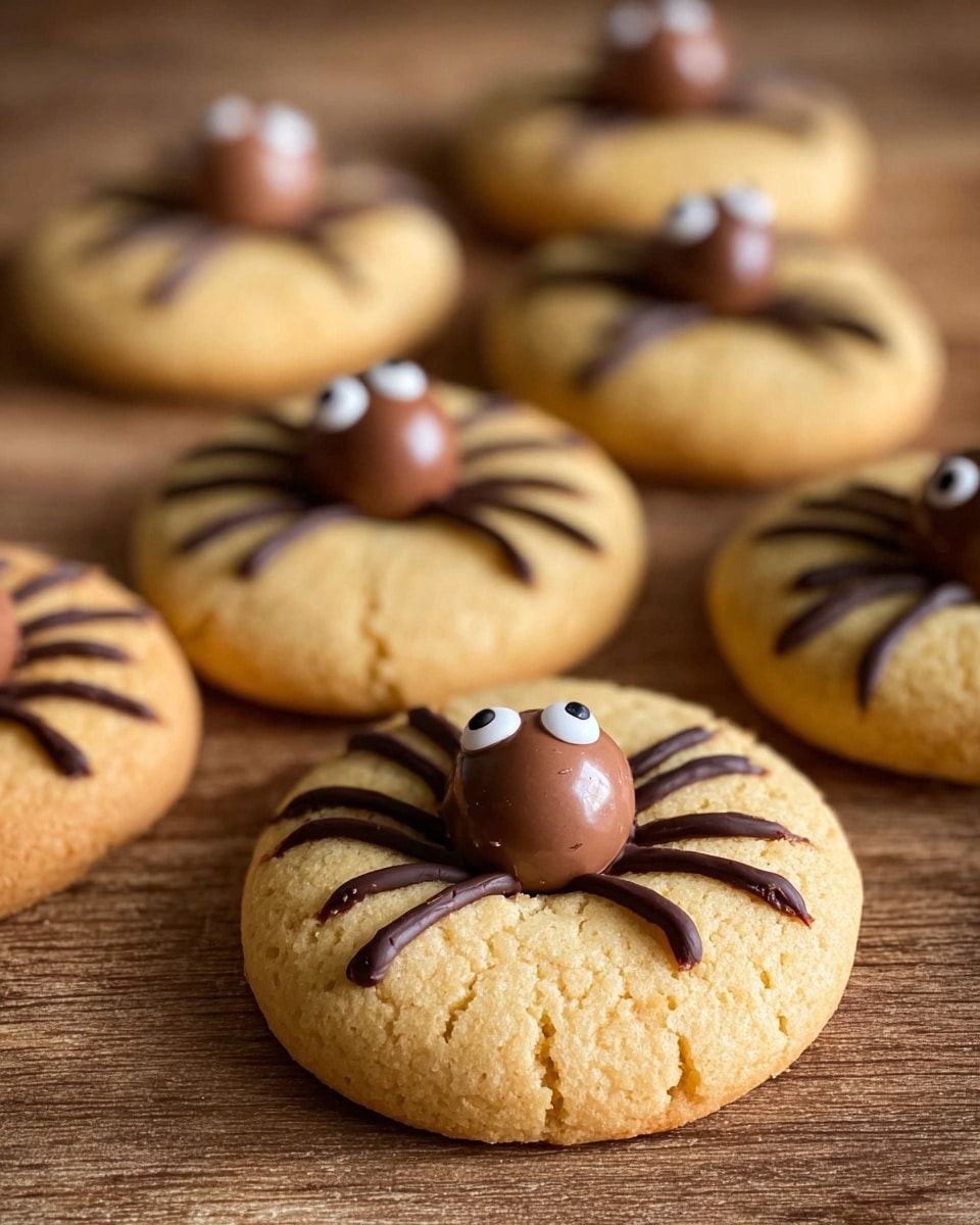 Halloween Spider Cookies Recipe - Recipe Image