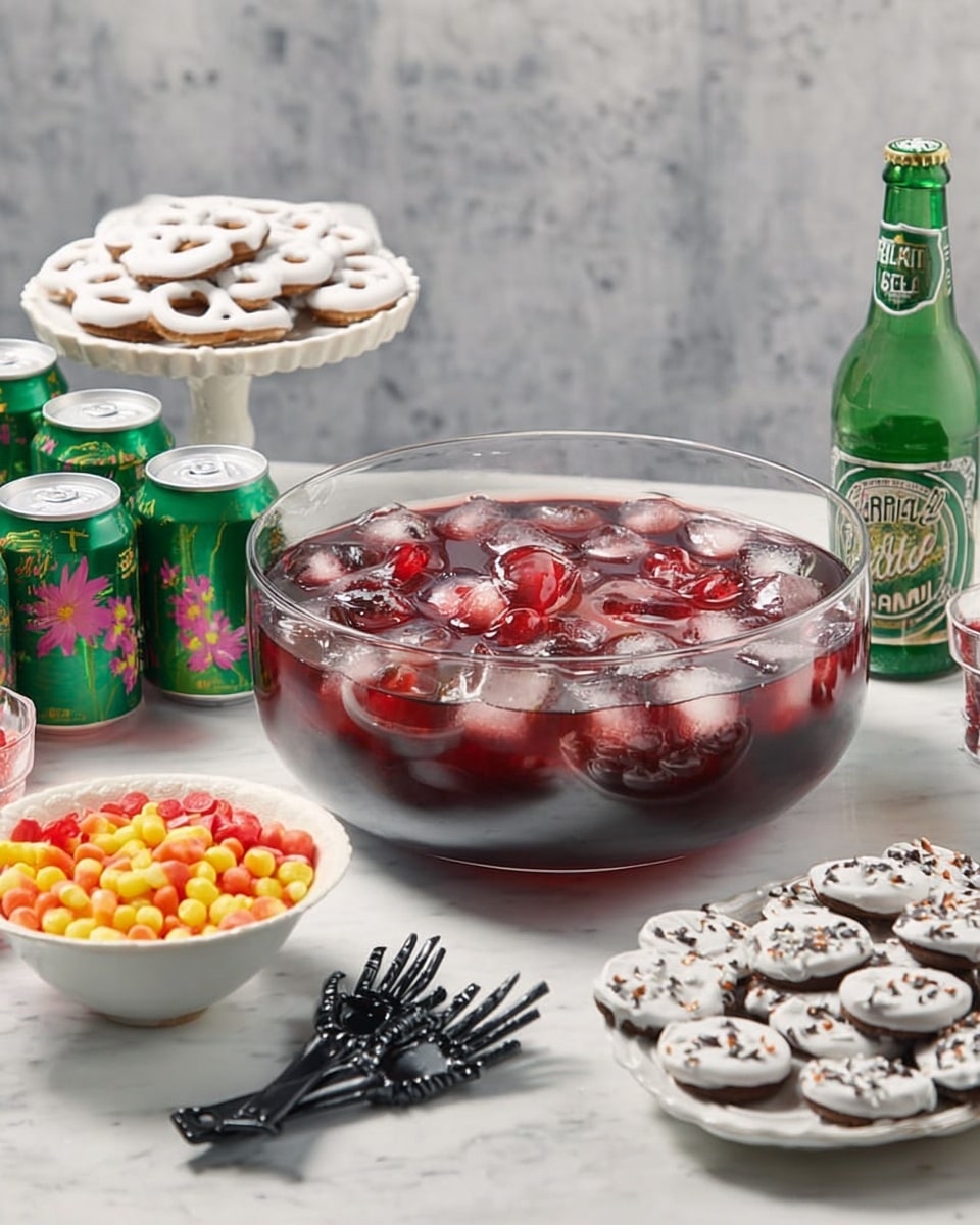 Berry Bloody Halloween Punch Recipe - Recipe Image