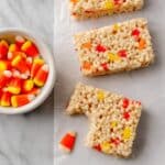 Candy Corn Rice Krispie Treats Recipe